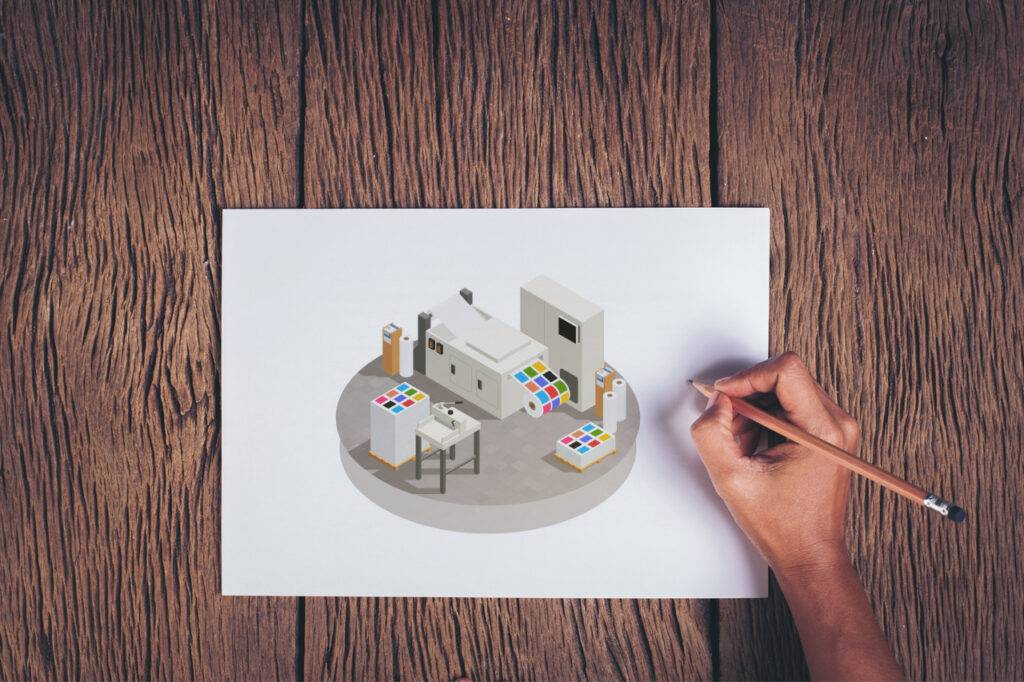 The History of Video in Print Technology (ViP)