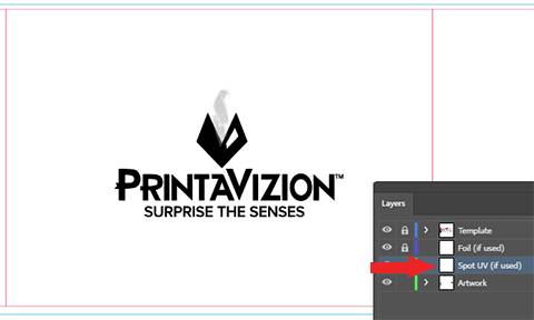 Video brochure foil design