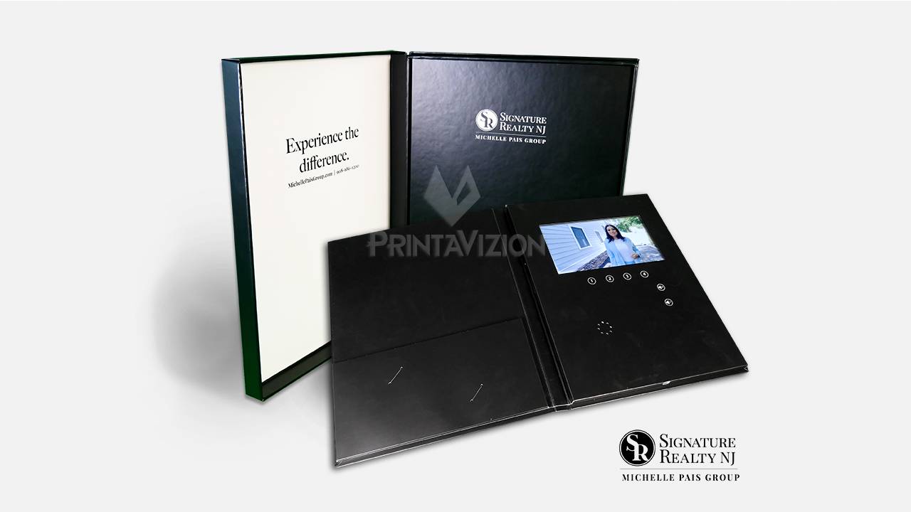Real Estate Video Book | Hardcover Mailer
