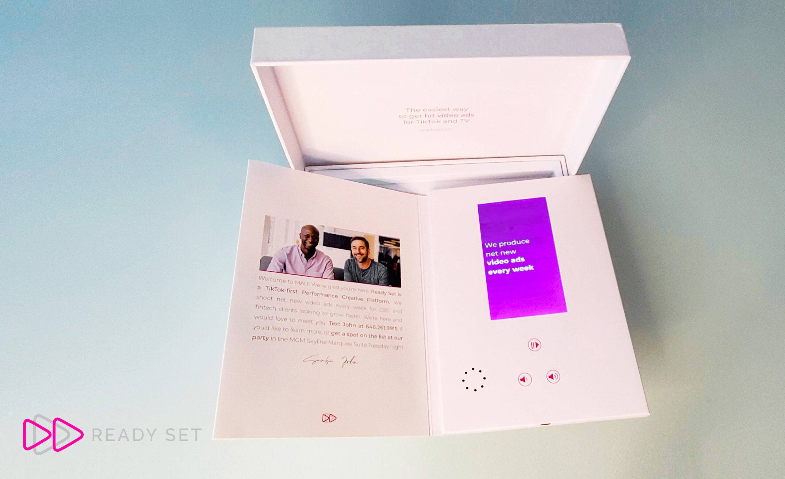 Video Mailer - Vertical 5" Screen