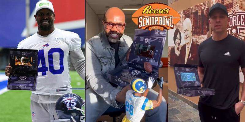 TOUCHDOWN! Private Video Box Invitation for NFL Legends!