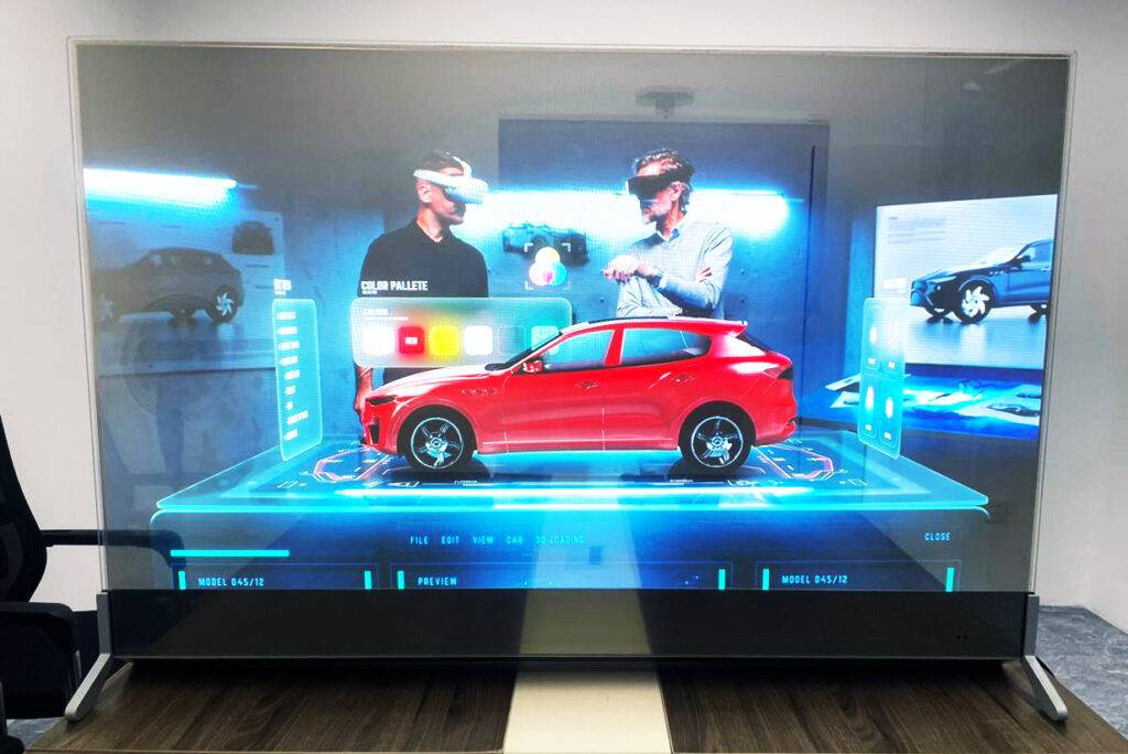 Desktop Transparent Touch Display | 55